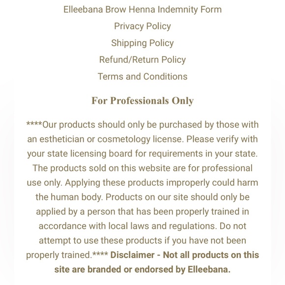 NEW Elleebana Brow Henna, Natural Brown & Aqua Activator Brow Henna PH Solution - Picture 14 of 14